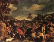 ORRENTE, Pedro The Miracle of the Loaves and Fishes oil painting